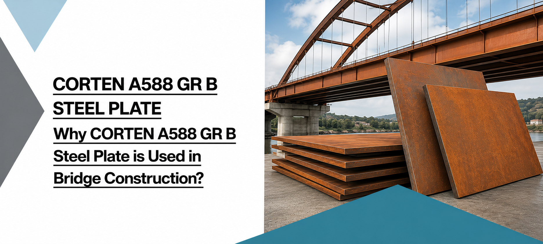 CORTEN A588 GR B STEEL PLATE